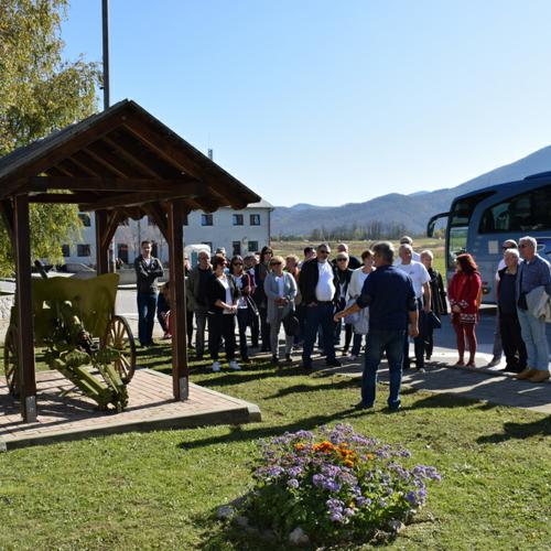 Fotografija sa gostovanja kulturno umjetničke udruge Sloga Nedelišće